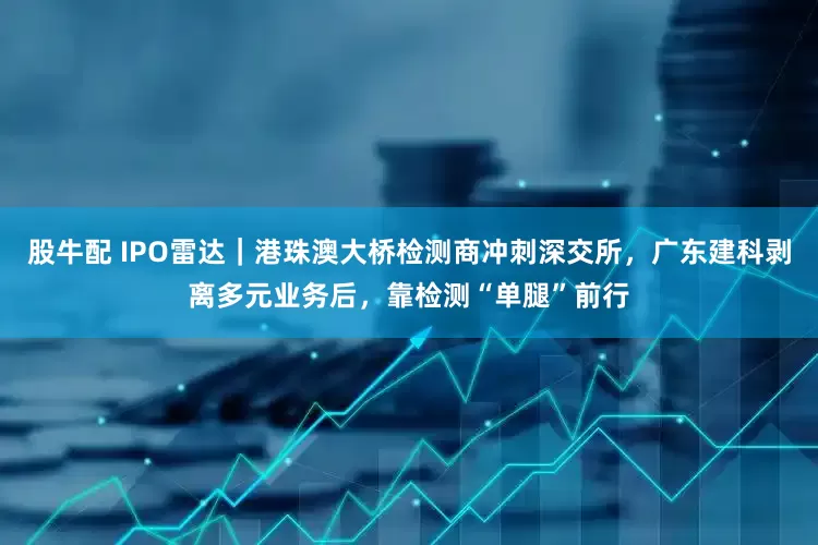 股牛配 IPO雷达｜港珠澳大桥检测商冲刺深交所，广东建科剥离多元业务后，靠检测“单腿”前行