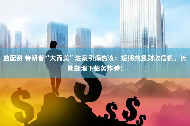 益配资 特朗普“大而美”法案引爆热议：短期救急财政危机，长期却埋下债务炸弹！