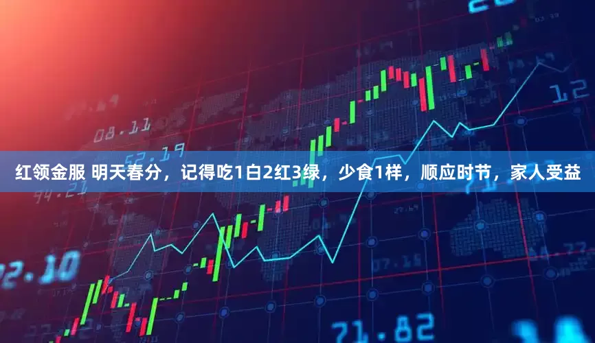 红领金服 明天春分，记得吃1白2红3绿，少食1样，顺应时节，家人受益